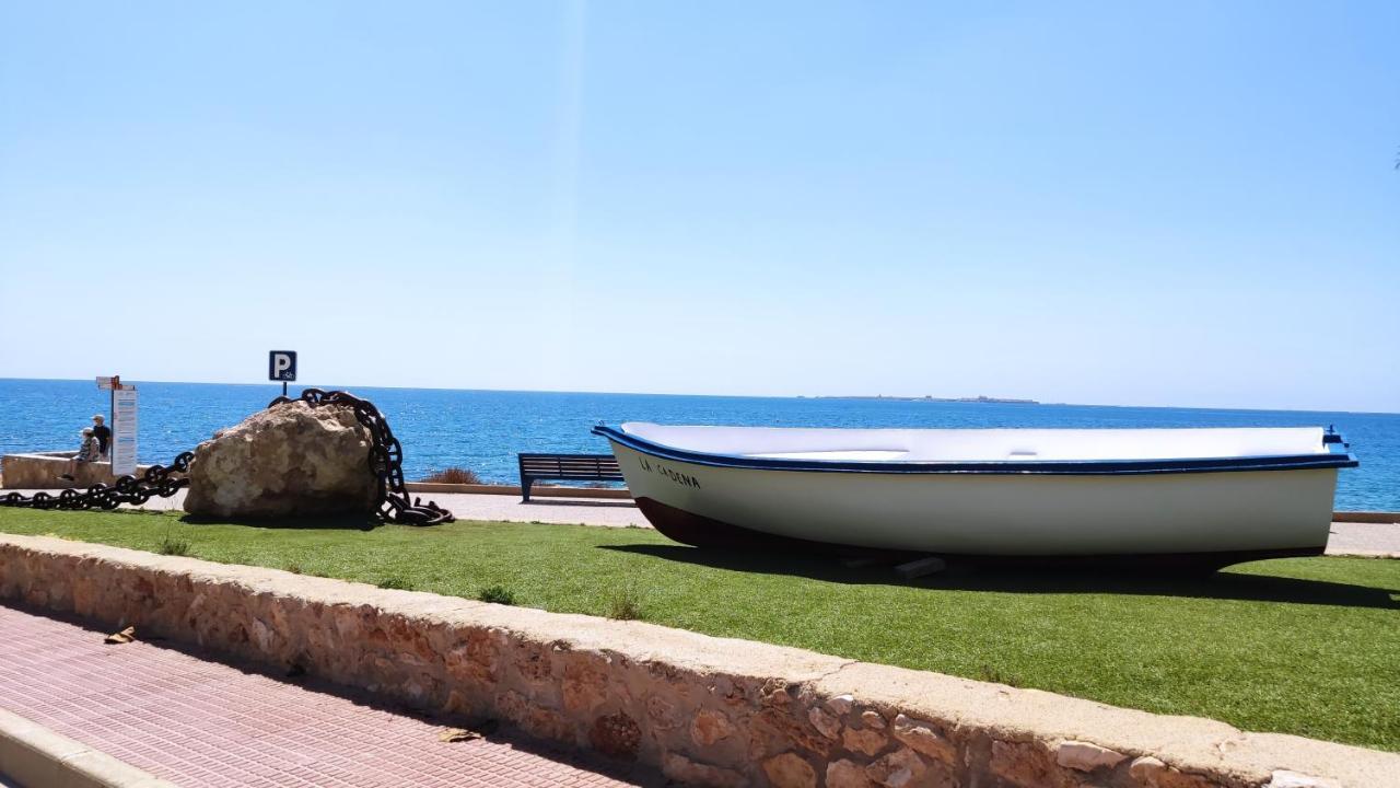 サンタ・ポラBeautiful Flat With Sea View And Sound Of The Surfアパートメント エクステリア 写真