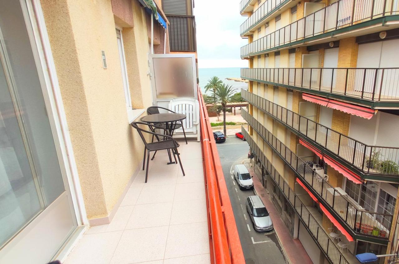 サンタ・ポラBeautiful Flat With Sea View And Sound Of The Surfアパートメント エクステリア 写真